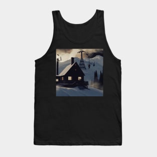 Gothic Ski Lodge Tank Top